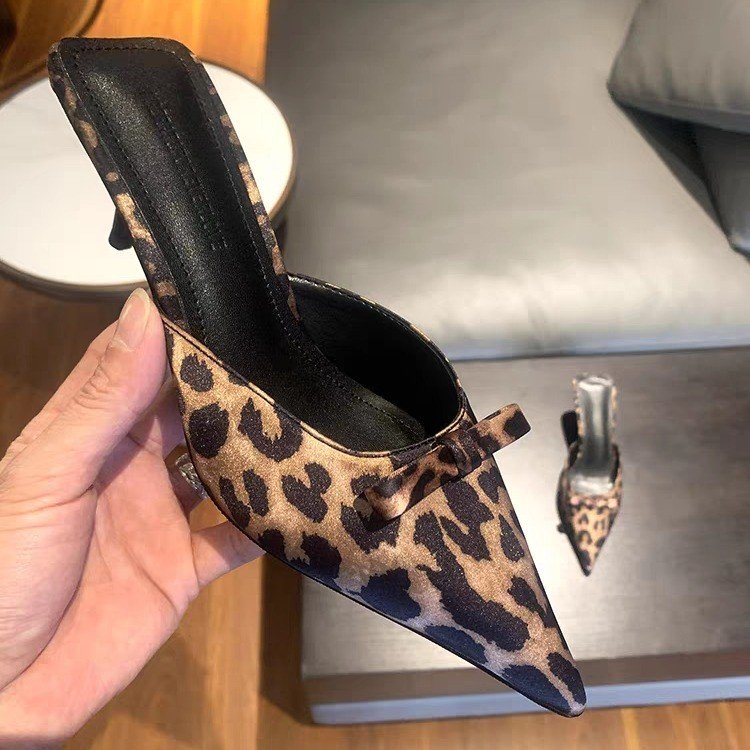 women's leopard-print pointed  - Ethnic And Fashion 评论和价格