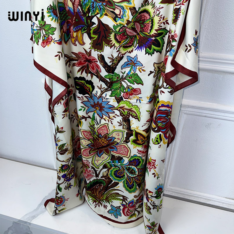 WINYI high quality africa clot - Kaftan Women Boho 评论和价格