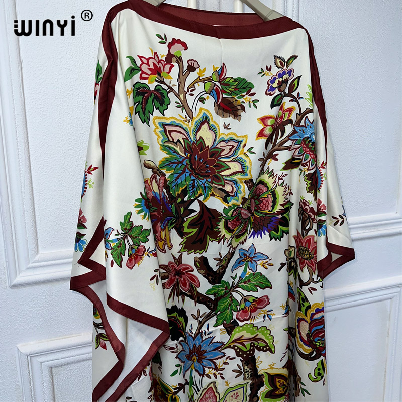WINYI high quality africa clot - Kaftan Women Boho 评论和价格