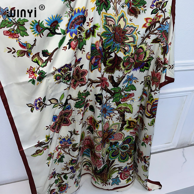 WINYI high quality africa clot - Kaftan Women Boho 评论和价格