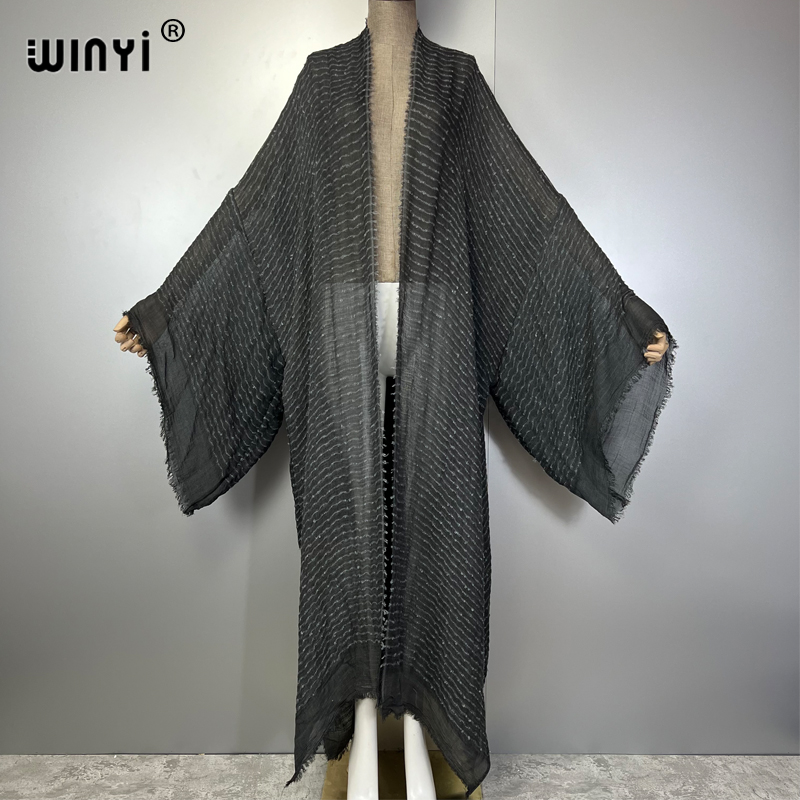WINYI Geometric print kimono k - Kaftan Women Boho 评论和价格