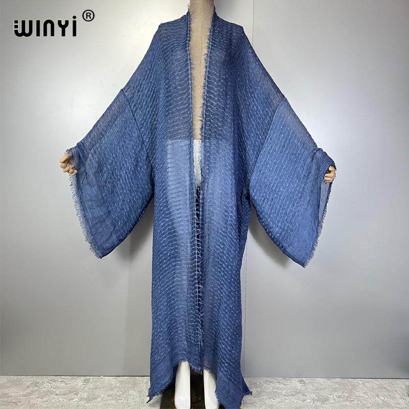 WINYI Geometric print kimono k - Kaftan Women Boho 评论和价格