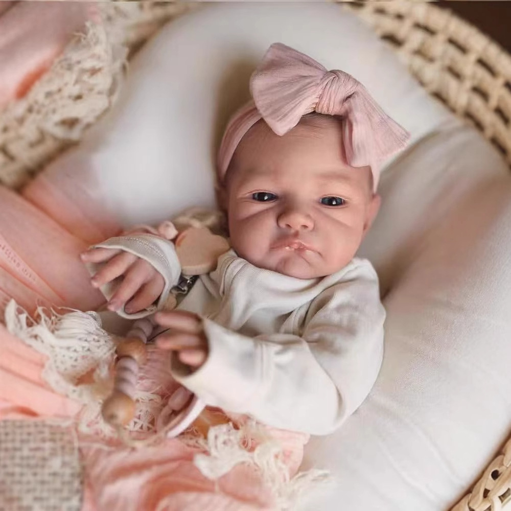 48CM Reborn Silicone Dolls Aug - Ethnic Fashion Model 评论和价格