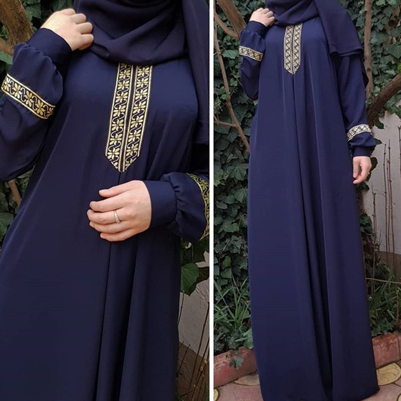 Muslim Ethnic Style Print Abay - Ethnic Fashion In Dubai 评论和价格