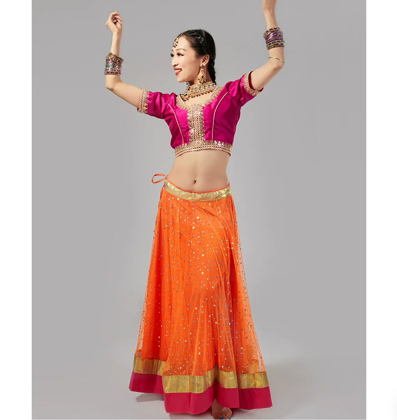 Indian dance dress performance - Salwar Kameez Set 评论和价格