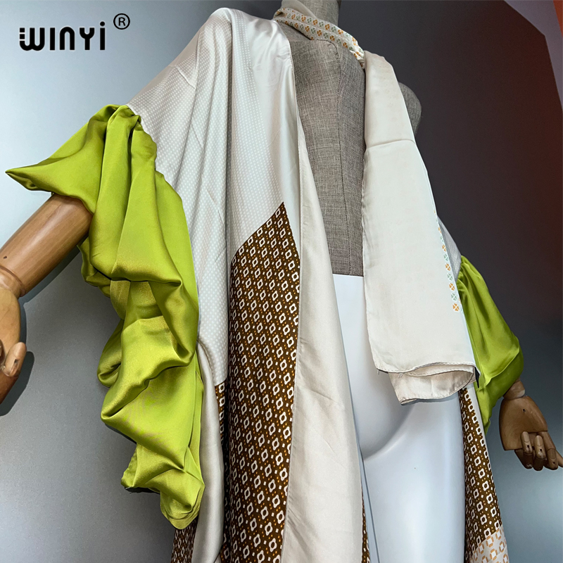WINYI Summer Kimono party dres - Kaftan Women Boho 评论和价格